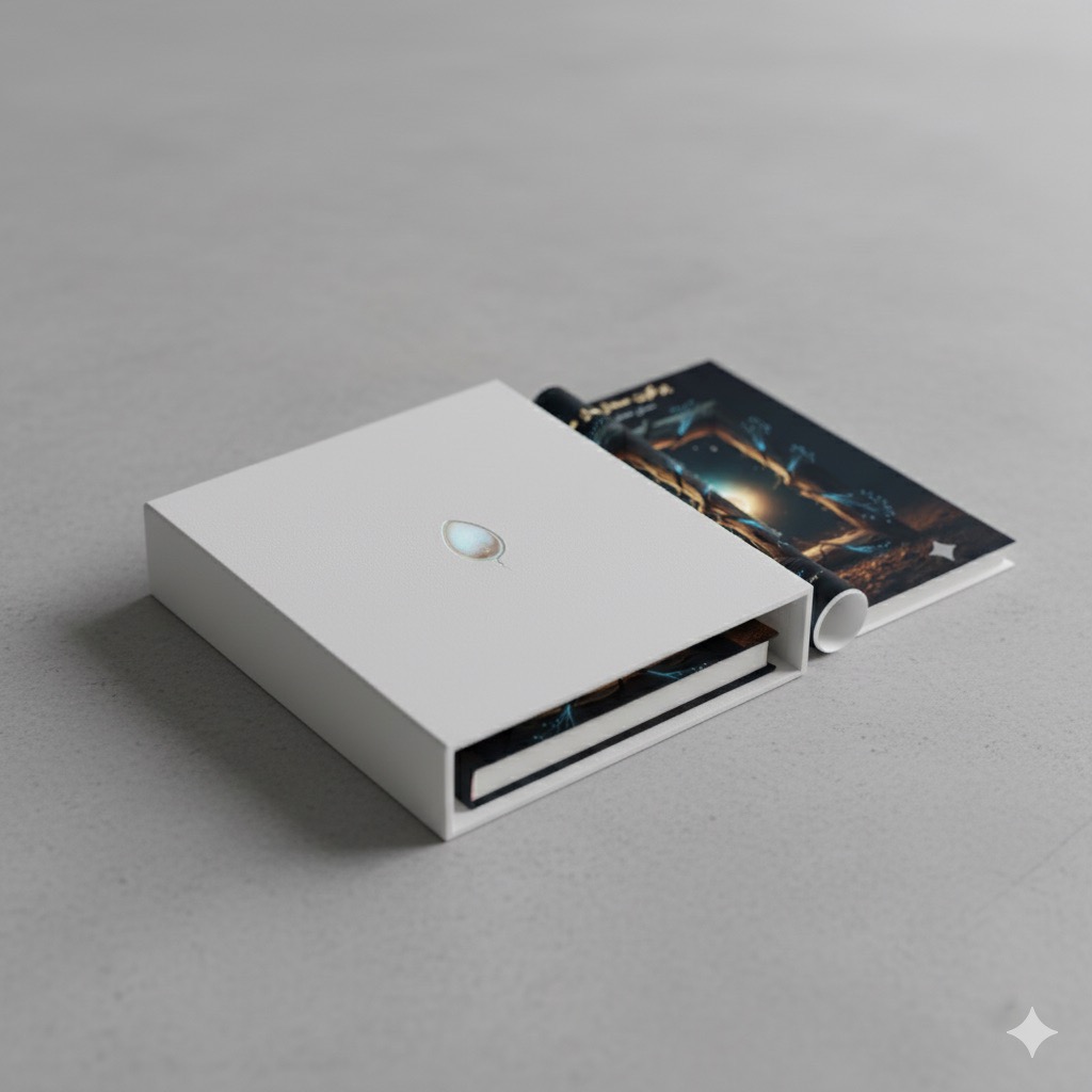 Sleeping Dreams of a Seed in Luxury White Hardbox